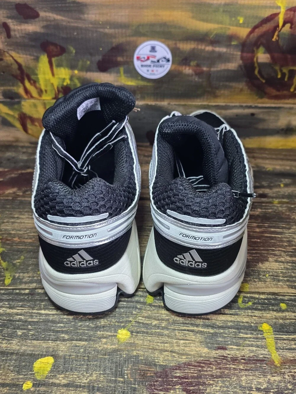 Adidas Adistar Control 5 Black Silver Metallic Men's Shoes JQ4169 Size 11.5 New